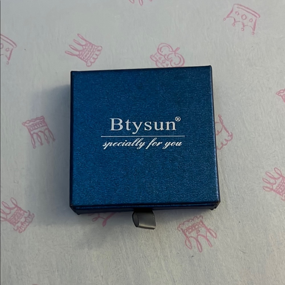 Btysun Blue Jewelry Box